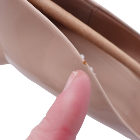 NWOB Charles By Charles David Pact Pump Heel Sz 10M Nude Tan Pointed Toe Slip On - Picture 13 of 15